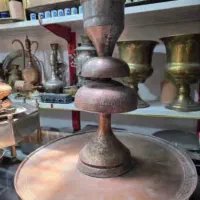 پیسوز مسی قاجاری قلمکاری
