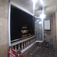 شیشه/جام بالکنی/ریلی تاشو تراس مدل P4132
