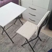 میز و صندلی تاشو کودک در حد نو