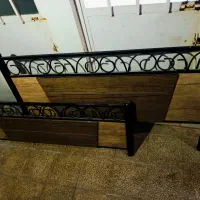 تخت خواب دونفره فرفورژه