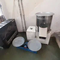 وسایل فروشی  سبزی خردکن عمومی با ترازو و بخاری
