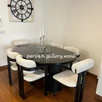 آریو میز ناهارخوری و میزوصندلی پرشین حصیری