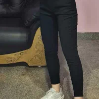 شلوار اسکینی مشکی و ذغالی رسیده