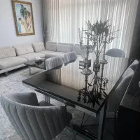 مبل استیل و میز غذاخوری و دکور استیل