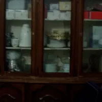 بوفه دکوری با بهترین چوب خاص درست شده