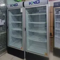 یخچال ایستاده ۸۰س مشکی سفید صندوقی فریزر کافی شاپی