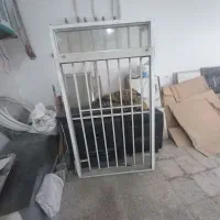 پنجره آلومینیوم کشویی سنگین باحفاظ ۱۸۰ارتفاع۱۰۵عرض