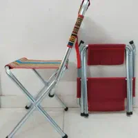 صندلی پشت دار آسان تاشو لوله ۲۵ سایز بزرگ