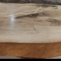 سینی مزه و کاسه مزه از جنس چوب طبیعی