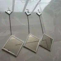 سه عدد اینه یک اندازه برایه رویه دیوار در حد نو