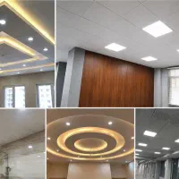مشاوره و اجرای سقف کاذب کناف، تایل و PVC