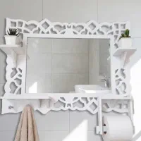 آینه سرویس بهداشتی خونه خاص مدل رویال