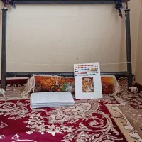فروش دارقالی ونقشه تابلو فرش بوسه برآهو