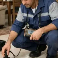 نشت یابی یاب آب لوله کشی رفع نم ارزان کل کرج فردیس