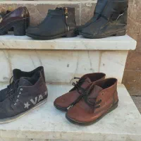 نیم بوت وپالتو زنانه