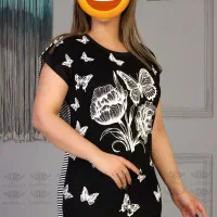 تیشرت زنانه پشت راه راه حراجی