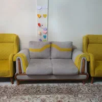 مبل راحتی ۷ نفره با چوب راش و محکم و مقاوم