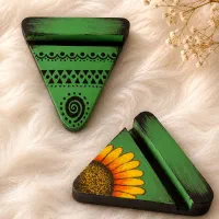 استند گوشی چوبی