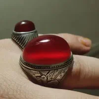 انگشتر قلم کاری درشت