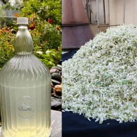 عرق بهار نارنج، گلاب،سمنو، سرکه سیب ریحانا