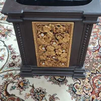 جا دستمال کاغذی و سطل آشغالی