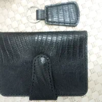 کیف مدارک چرم طبیعی همراه باجاسوئچی