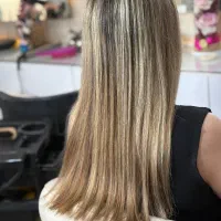 جذب مدل کراتین و رنگ ولایت مو