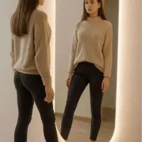 اینه mirror|آینه|قم, قلعه کامکار|دیوار
