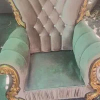 یک دست مبل ۷نفره برای فروش تمیز برای باغ ویلا