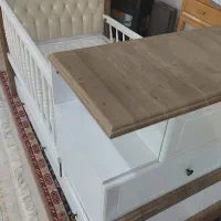 تخت خواب کودک ونوجوان  مدل کویین برند آپادانا