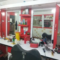 دکور  ارایشگاه مردانه