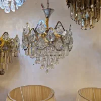 لوستر نقرای کروم