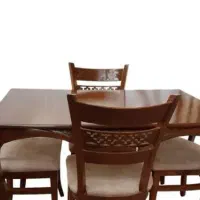 میز ناهارخوری چوبی مستطیلی بدون صندلی