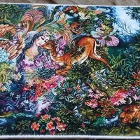 تابلو فرش دایره هستی
