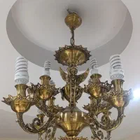 لوستر برنز خیلی سنگین طرح فرشته با قیمت ۳۳ حرراجی