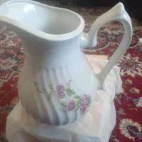 پارچ چینی ویخدان شیشه ای