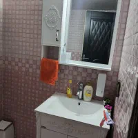 روشویی کابینتی پایه دارآینه باکس