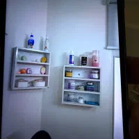 دو عدد شلف دیواری