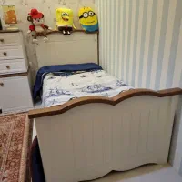 تخت خواب نوجوان و کمد طرح روبین شرکت ژیک