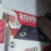 اجاق گاز صفحه شیشه ای 2026 ایتالیایی
