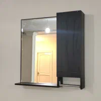 آینه باکس سرویس بهداشتی مشکی