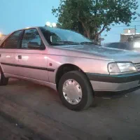 پژو 405 نقره‌ای مدل 88