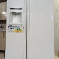 یخچال فریزر ساید سامسونگ موتوراصل کره ۴۲فوت درحدنو