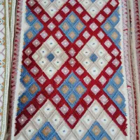 پادری فانتزی مخمل گلیمی با تراکم بالا