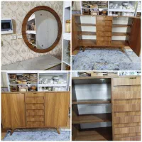 میز تلویزیون + کنسول + آینه ۳ تیکه