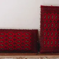 دو جفت پشتی دستبافت ترکمن