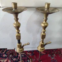 دوتا قلیان برنجی جفت