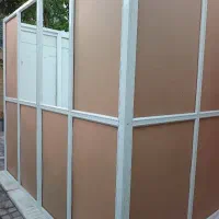 اتاقک پارتیشن آلومینیومی آلومینیوم پروفیل