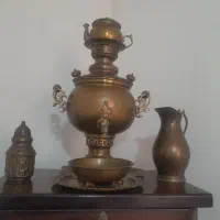 ست سماور ذغالی ۴ لیتری