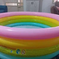 استخر بادی خانواده با پمپ باد مخصوص